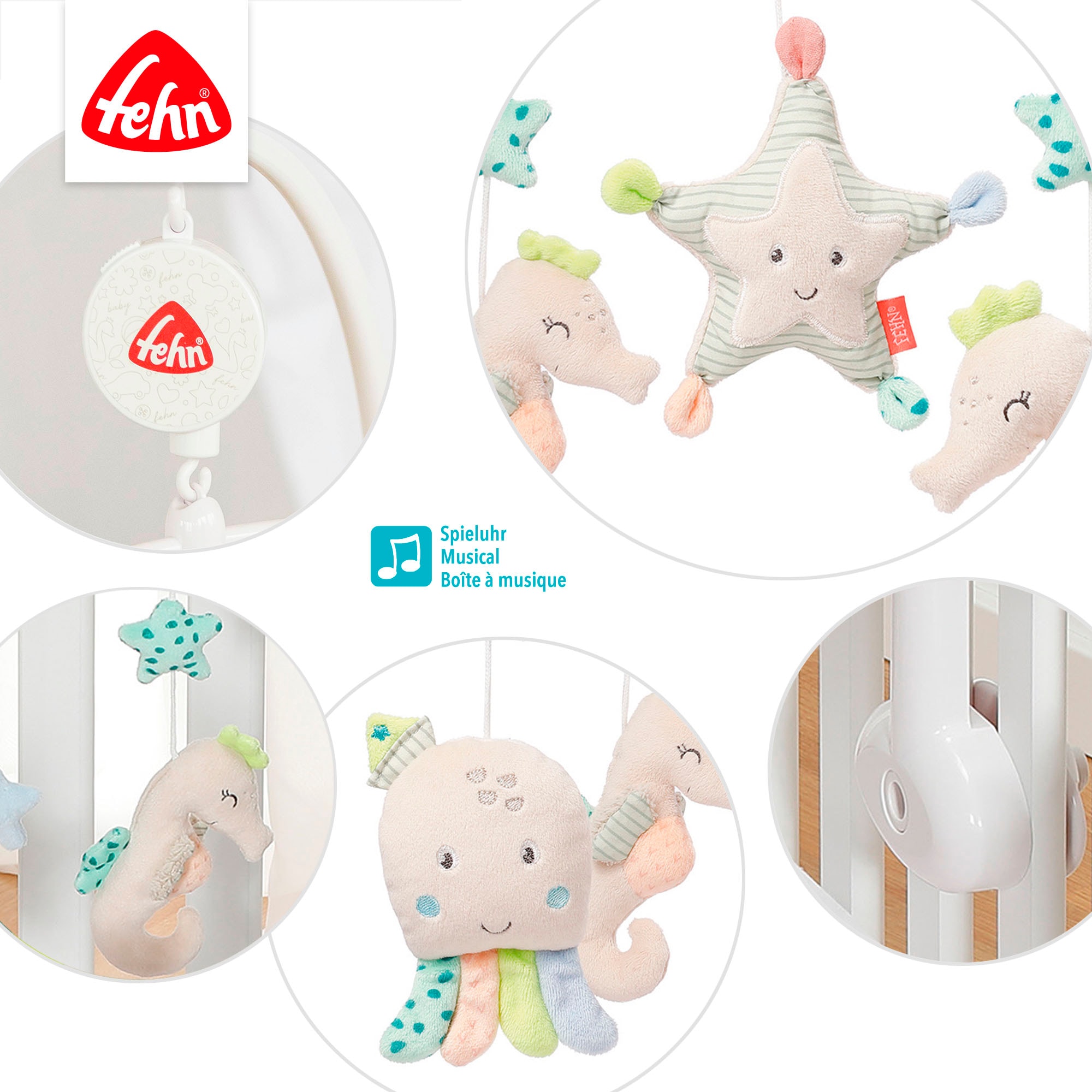 Fehn Mobile »Meereskinder« mit Spieluhr