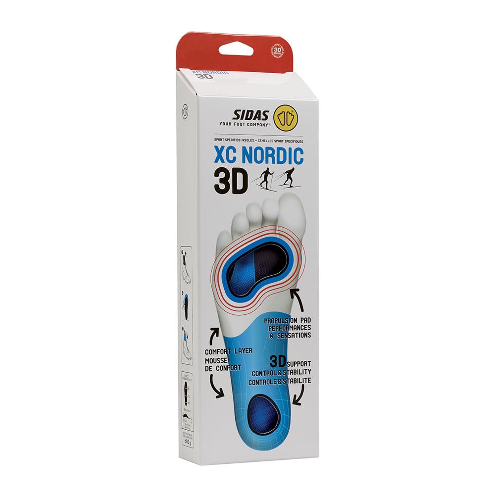 Sidas XC-NORDIC 3D - Semelles bleu