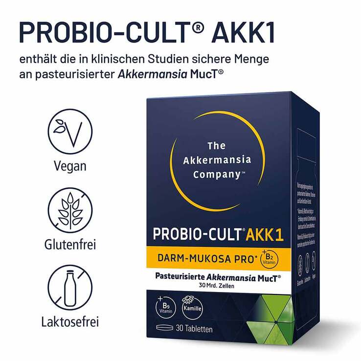 Probio-Cult AKK1 Akkermansia Syxyl Tabletten, 30 St