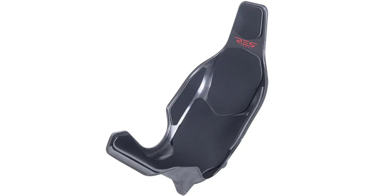 Res-TechX1 Carbon Seat gamestoel  (Zwart)