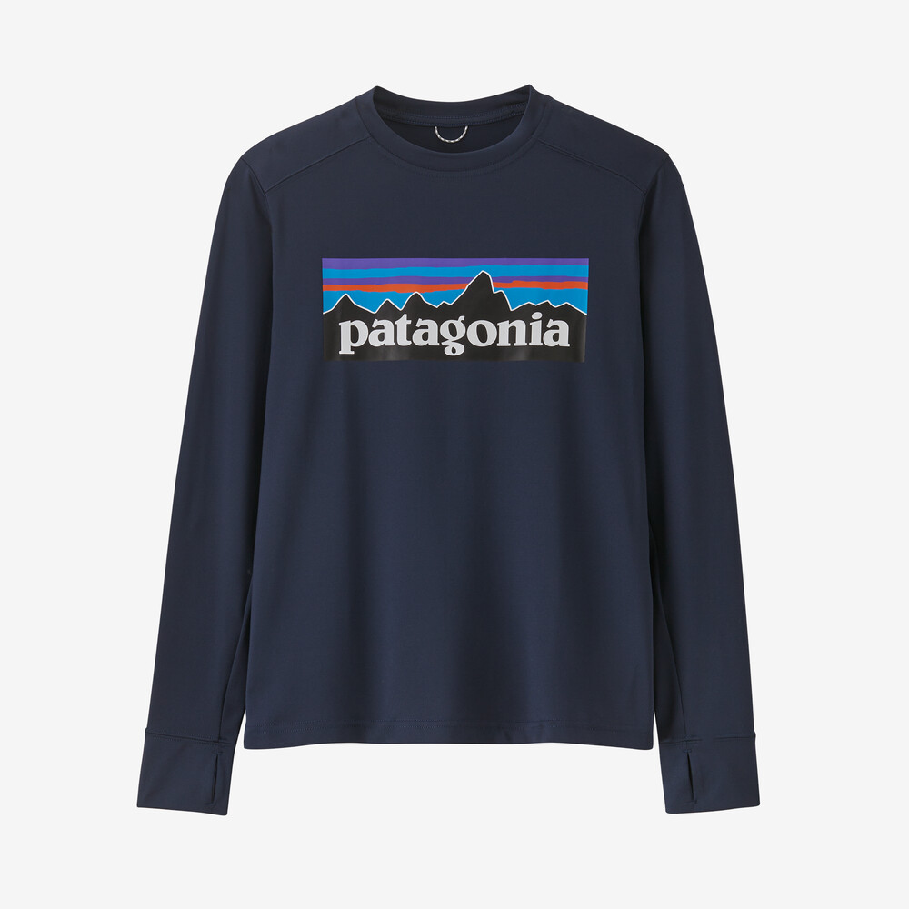 Langärmeliges Capilene Silkweight UPF-T-Shirt für Kinder