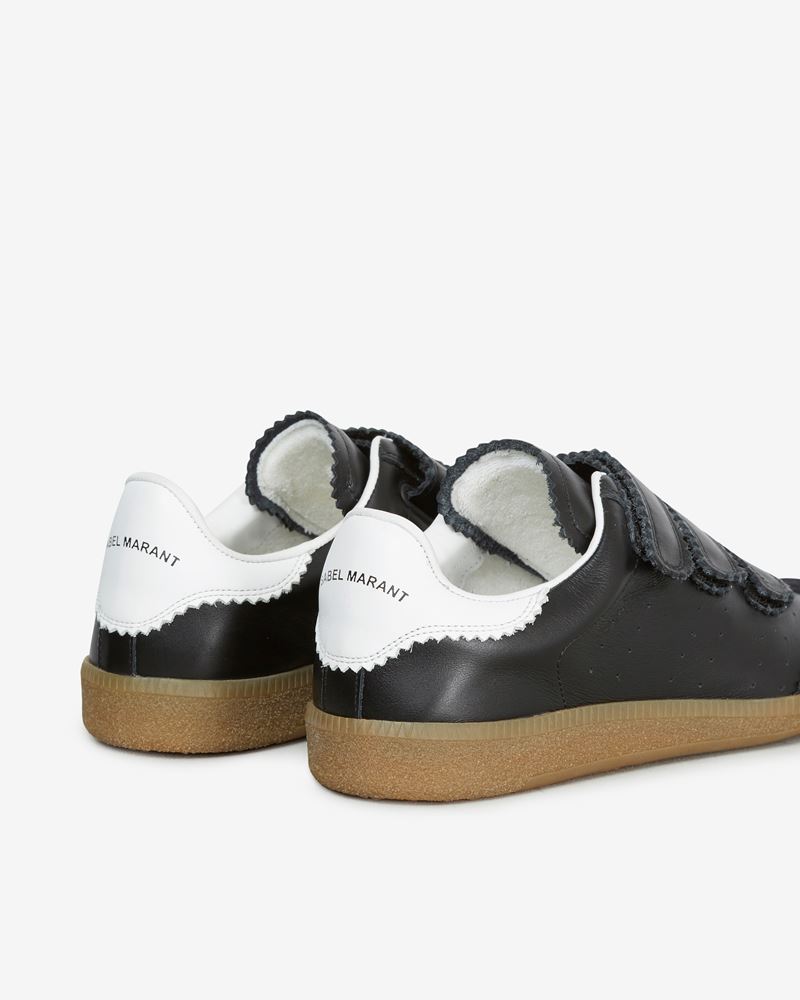 BASKETS EN CUIR BETH