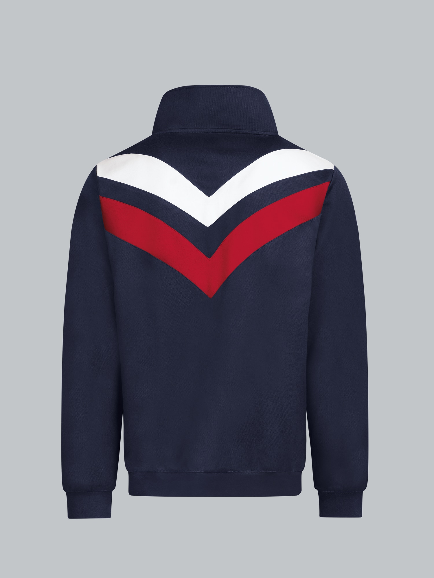 Sweatjacke mit praktischen Taschen Navy