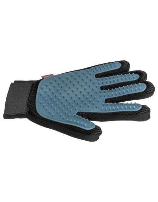 Trixie Verzorgings Handschoen - Hondenvachtverzorging - 16x24 cm Blauw