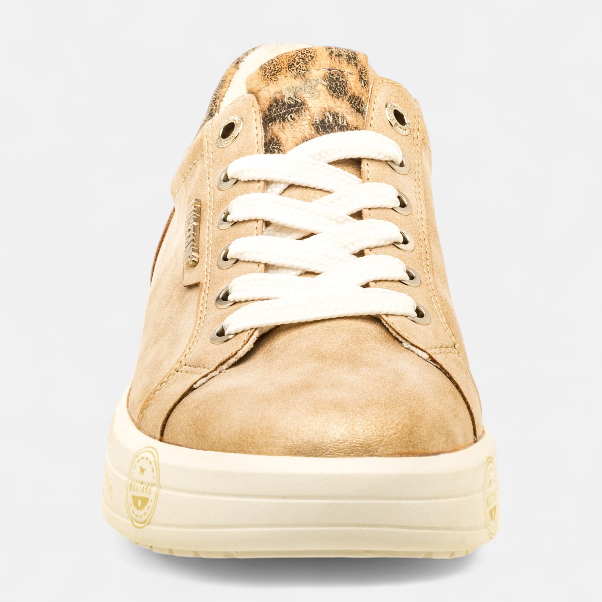 Baskets basses Femme or