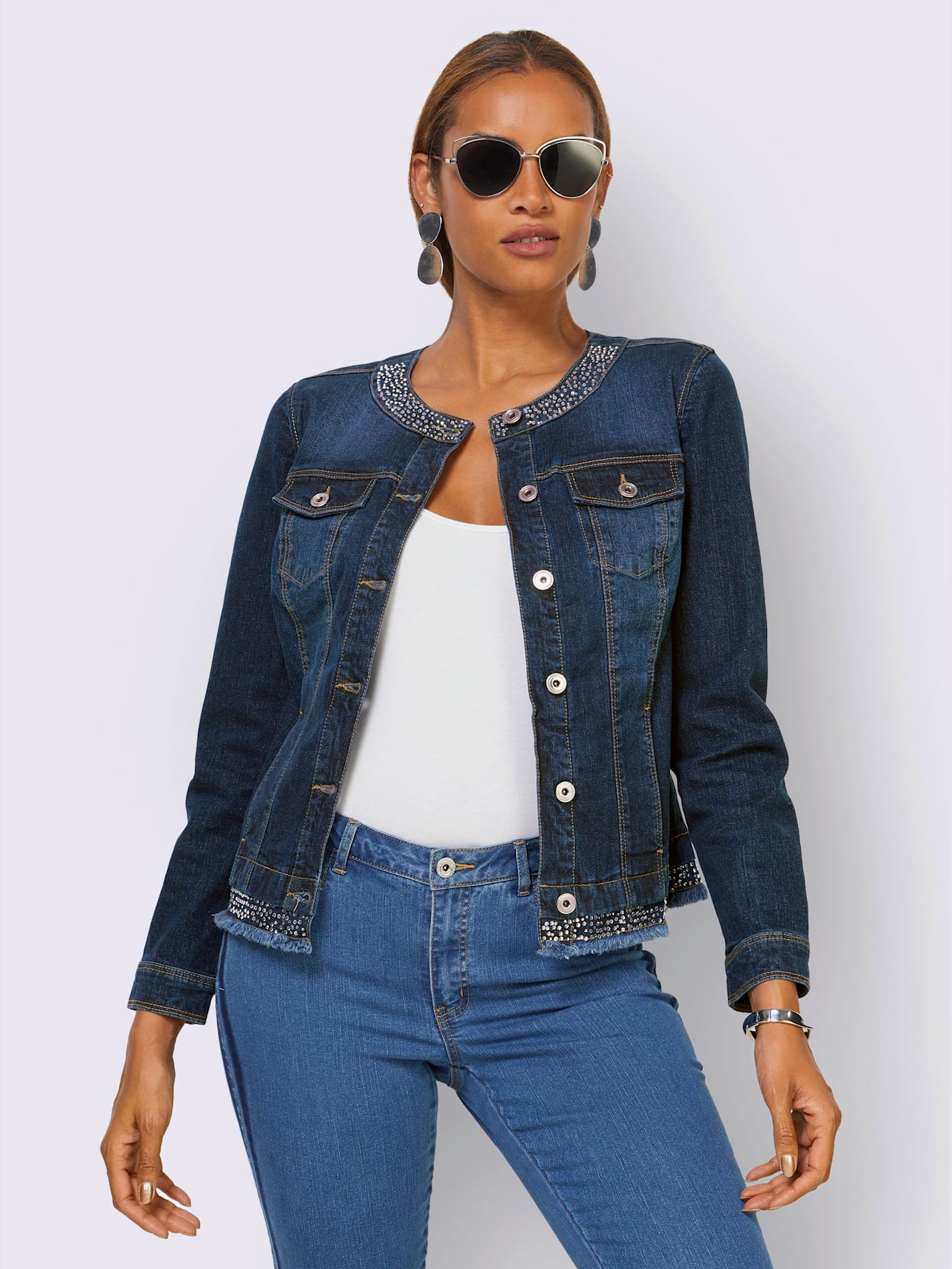 Blazer en jean 99% coton
