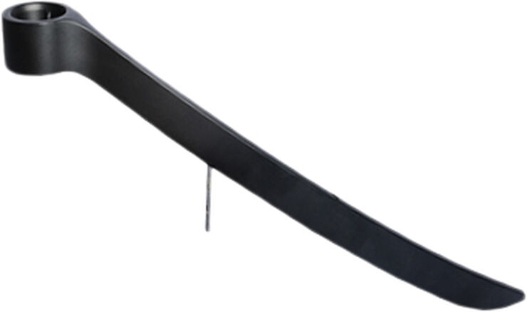 Uyuni LIGHTARCH Candle Holder, 1 arm Mini Taper, Matte Black 18 x Mat sort