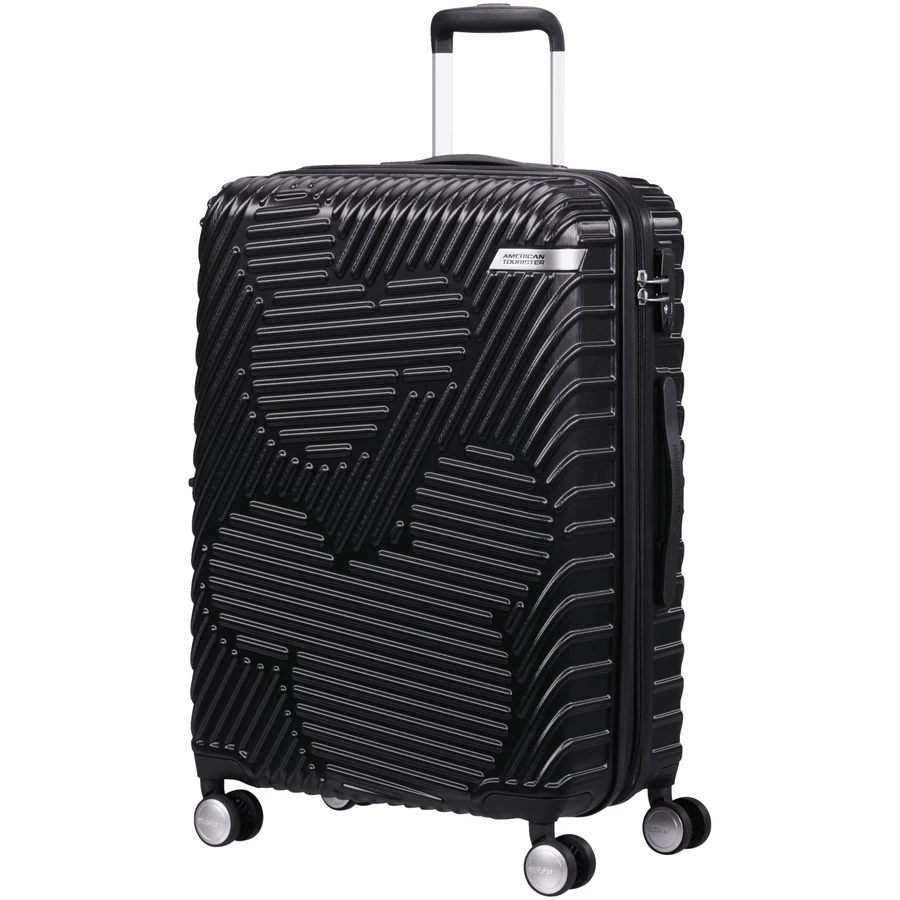 American Tourister Mickey Clouds - 4-Rollen-Trolley 66 cm erw. Mickey True Black