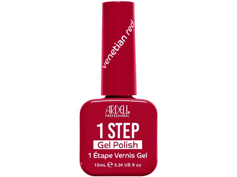 Ardell Nagelgel 1 Step Gel Venetian Red Schnell trocknender UV-Lack, leuchtende Farben