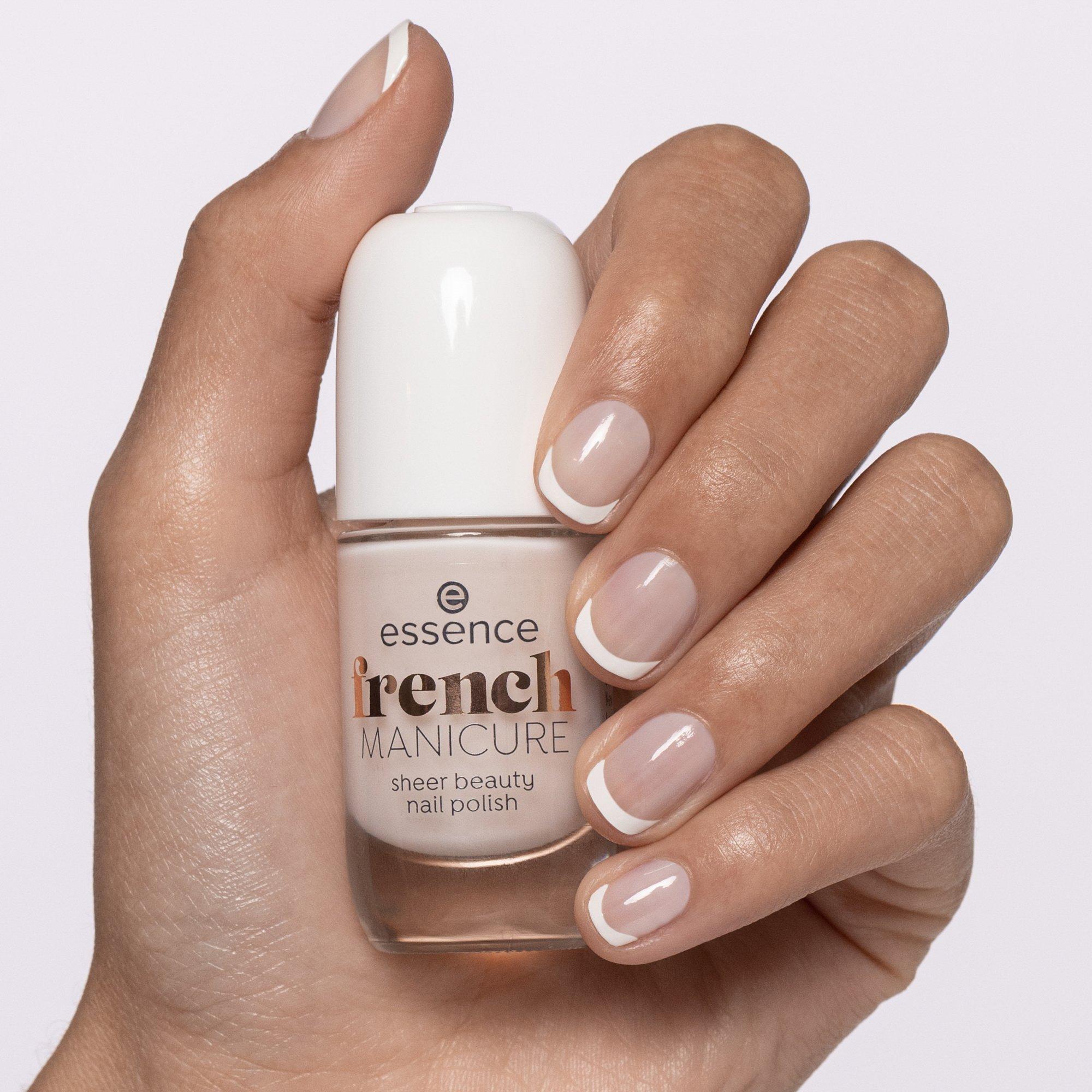 french MANICURE sheer beauty nail polish vernis à ongles