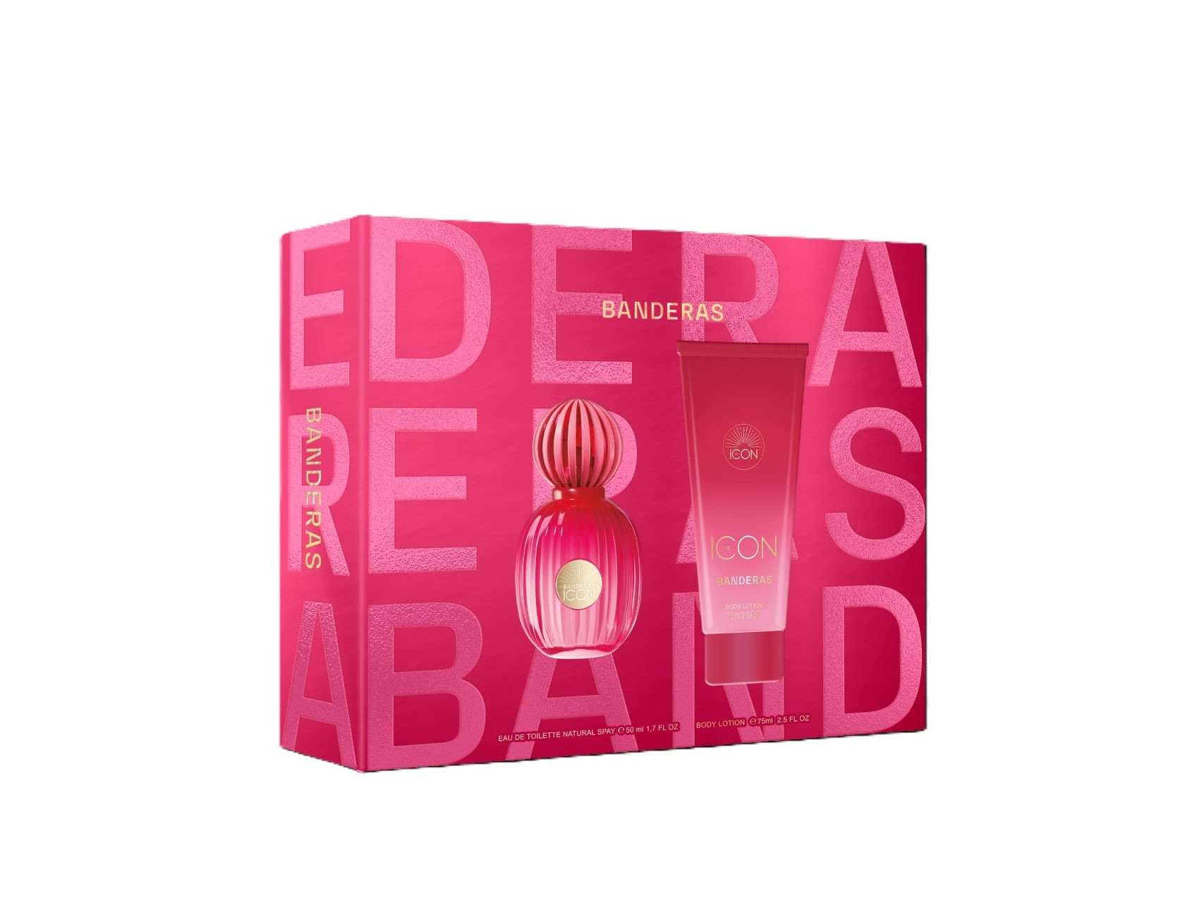 CONJUNTO ANTONIO BANDERAS THE ICON 50ML   BL75ML