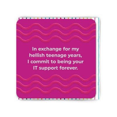 It Support Greetings Card