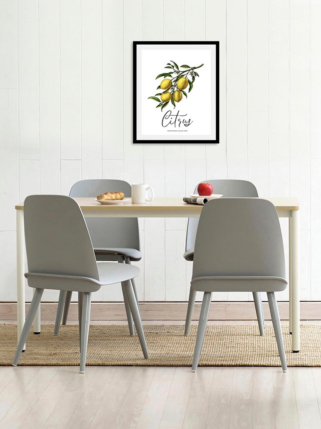 queence Bild »Citrus« Essen | Italien | Kunst | Lebensmittel | Obst | Obst Bilder | Schriftzug | Spanien 1 Stk. tlg. gerahmt