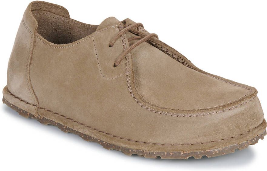 BIRKENSTOCK Veterschoenen Utti Lace M Maat: 42 Materiaal: Suède Kleur: Beige