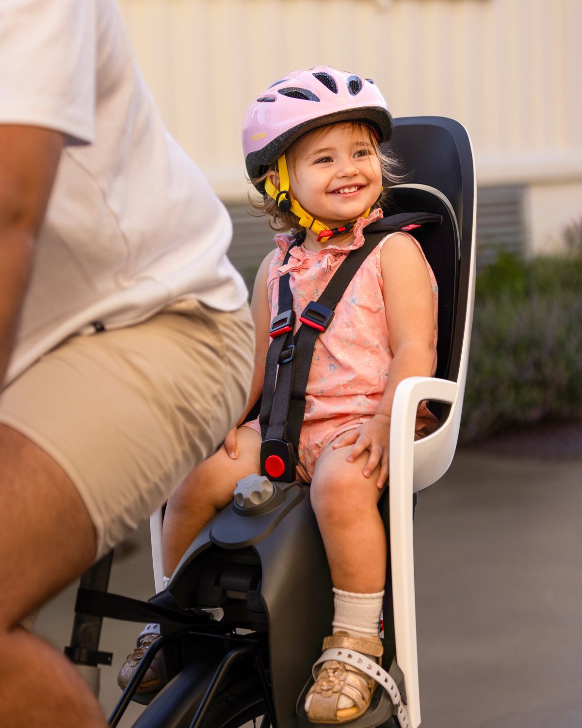 Caress Sykkelsete – Montert på Bagasjebrett | Hamax Caress Child Bike Seat, Rack Mounted