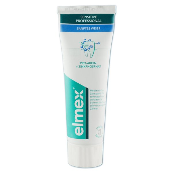 elmex® SENSITIVE PROFESSIONAL sanftes Weiß Zahnpasta (75 ml)