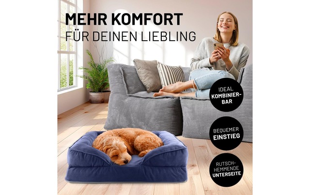 Lumaland Hundebett »Indoor Cord S«