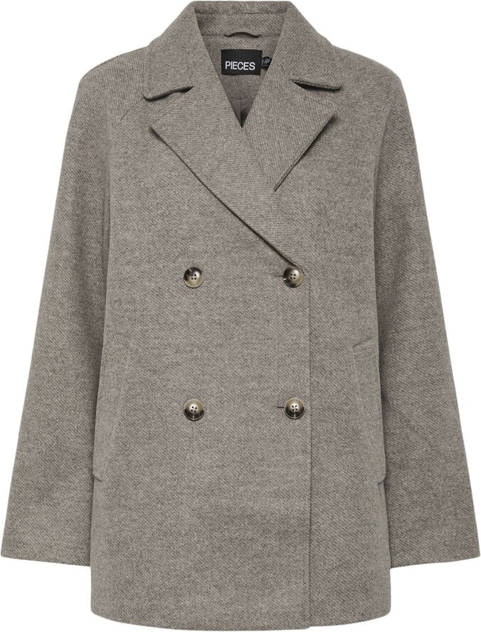 Pieces PCMARBEL COAT NOOS Morel
