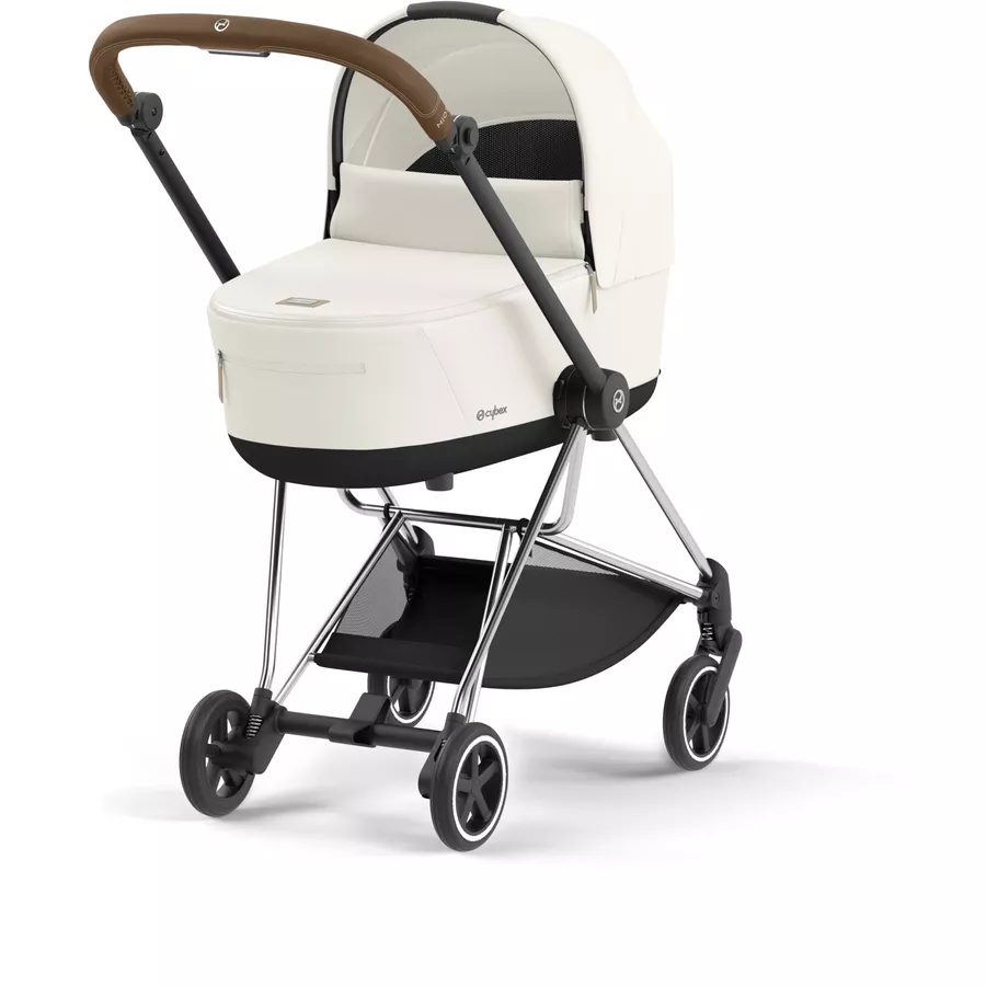 cybex PLATINUM Kombikinderwagen New Mios Chrome Brown Off White