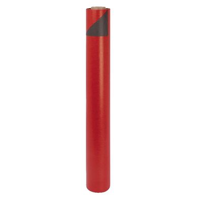 Logistipack - Papier cadeau kraft réversible - 70 cm x 50 m - 60 g/m² - rouge/taupe