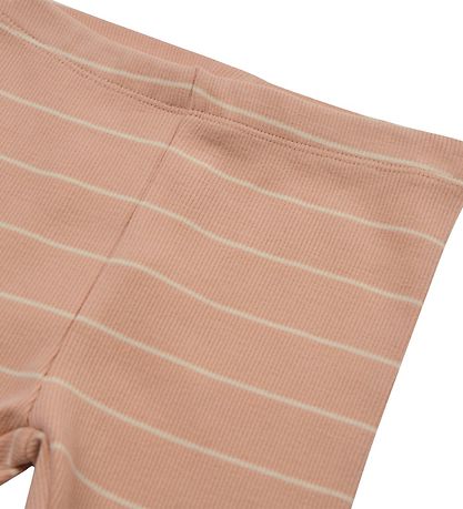 Sofie Schnoor Leggings - Gestreift - Nougat