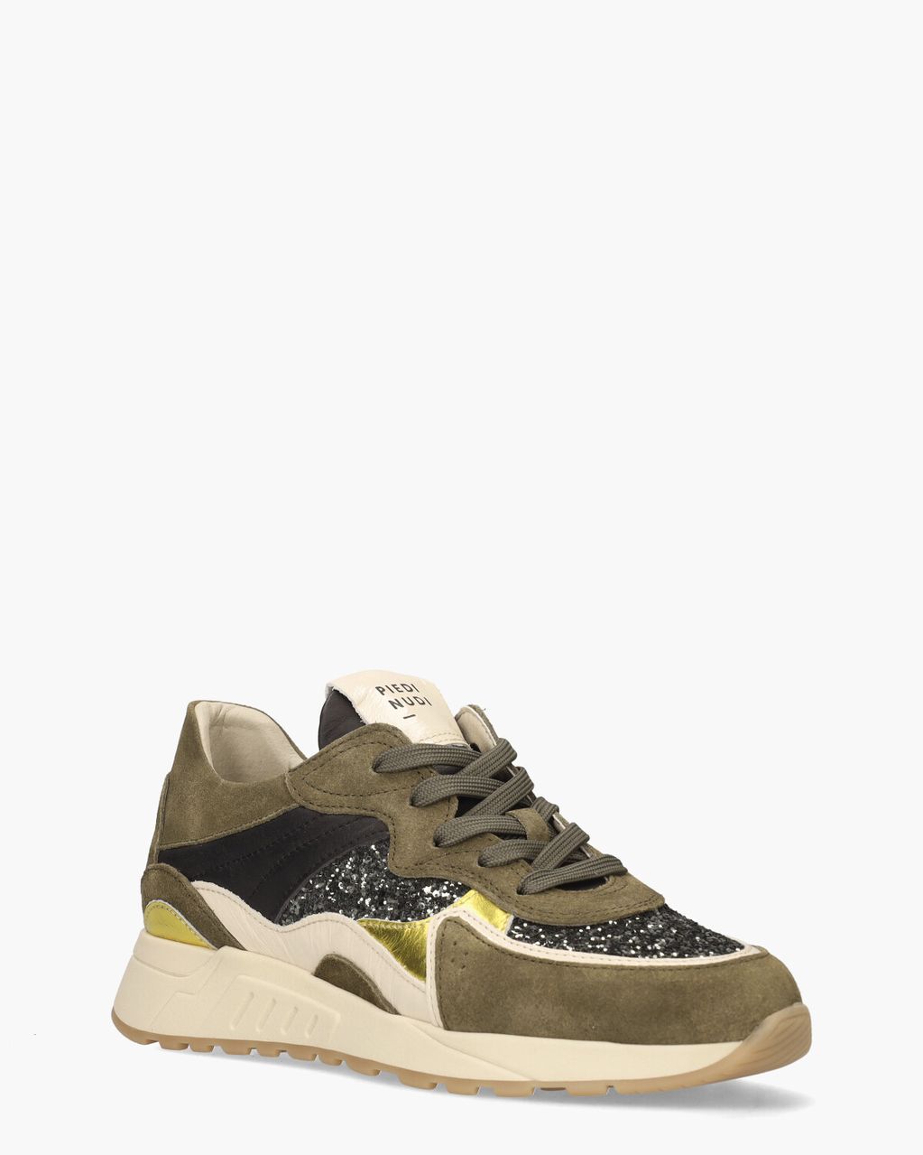 Piedi Nudi 2507-11.18 Groen Damessneakers
