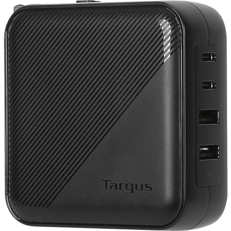 Targus Powerelite&ampnbsp;100W GaN vægoplader med 4 porte