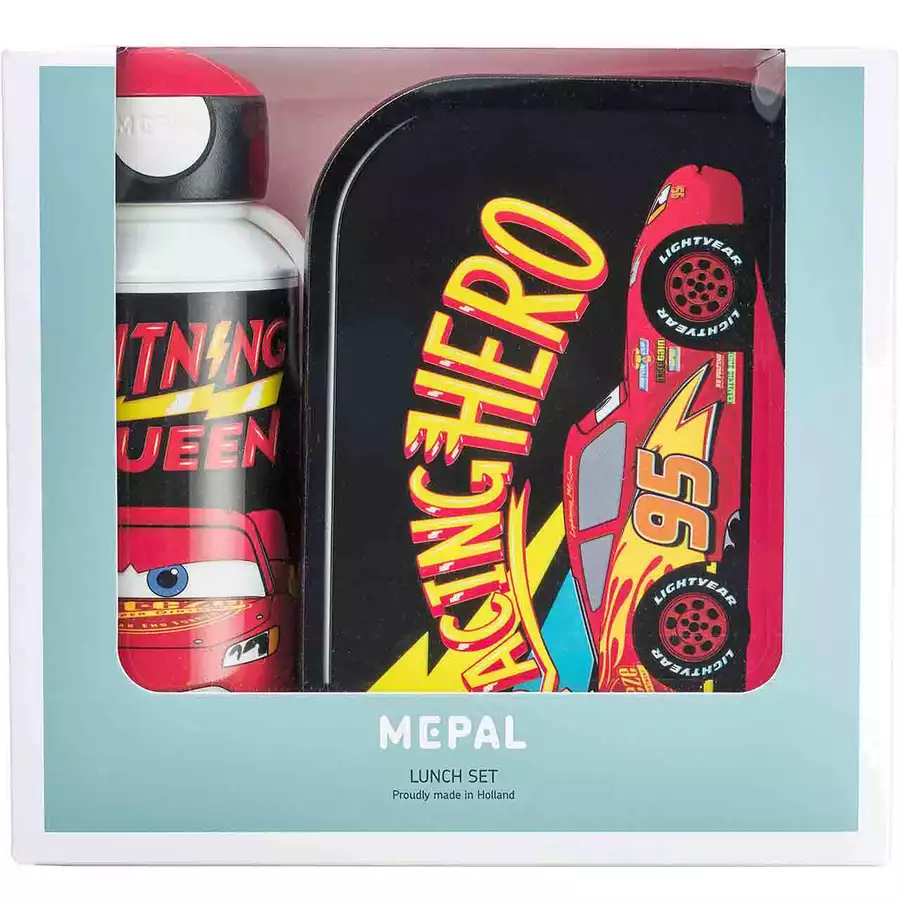 Mepal Lunchset Campus 400 ml + 700 ml 2er Set schwarz-rot