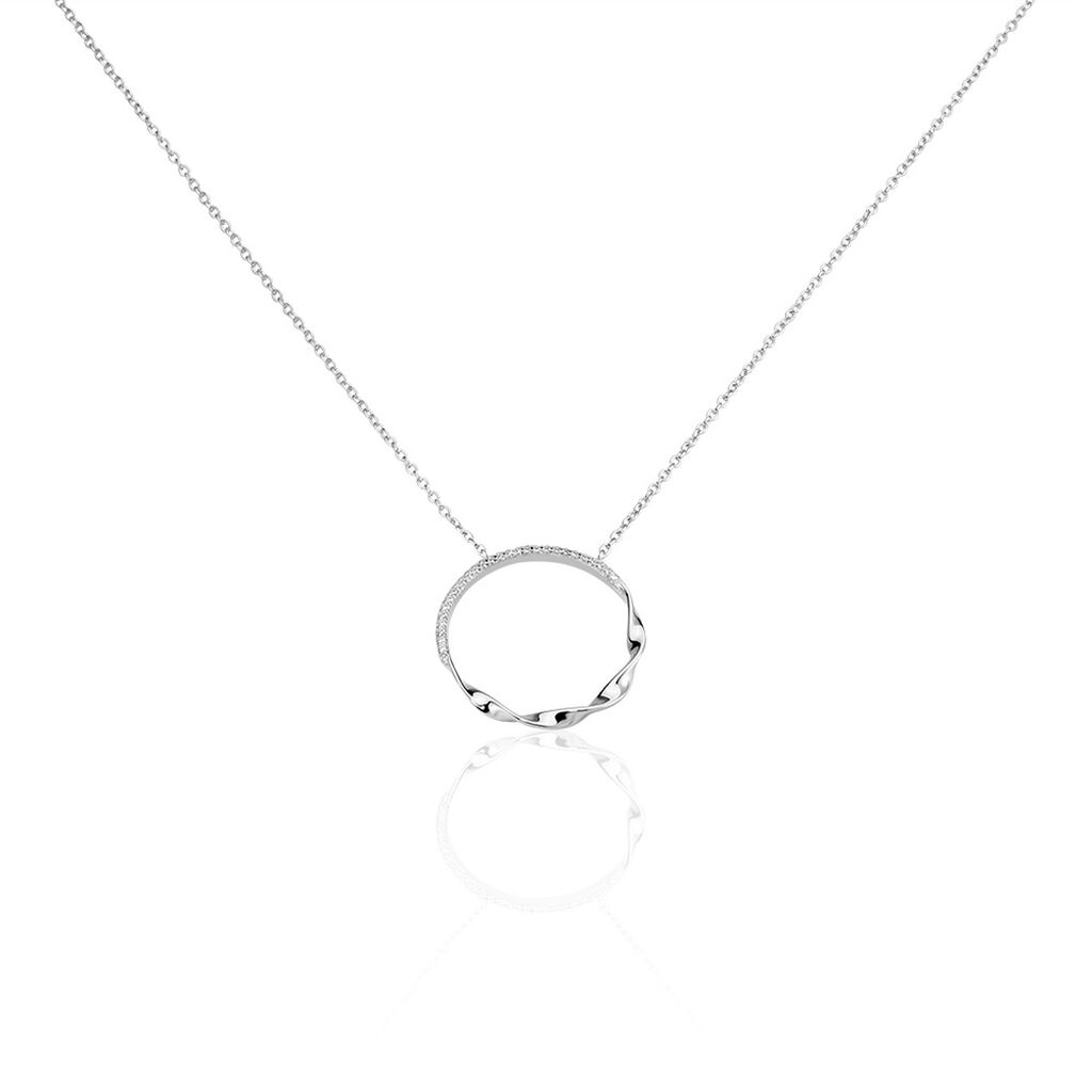 Collier Poldie Argent Oxyde De Zirconium