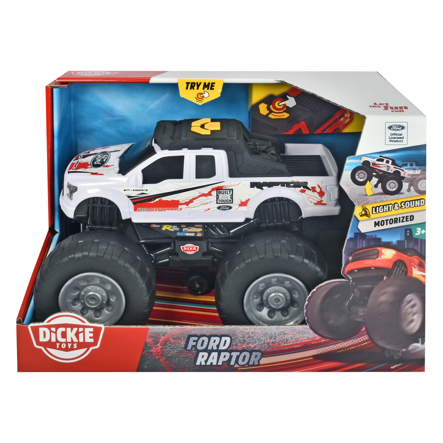 Dickie Ford RaptorWheelie Monster Truck