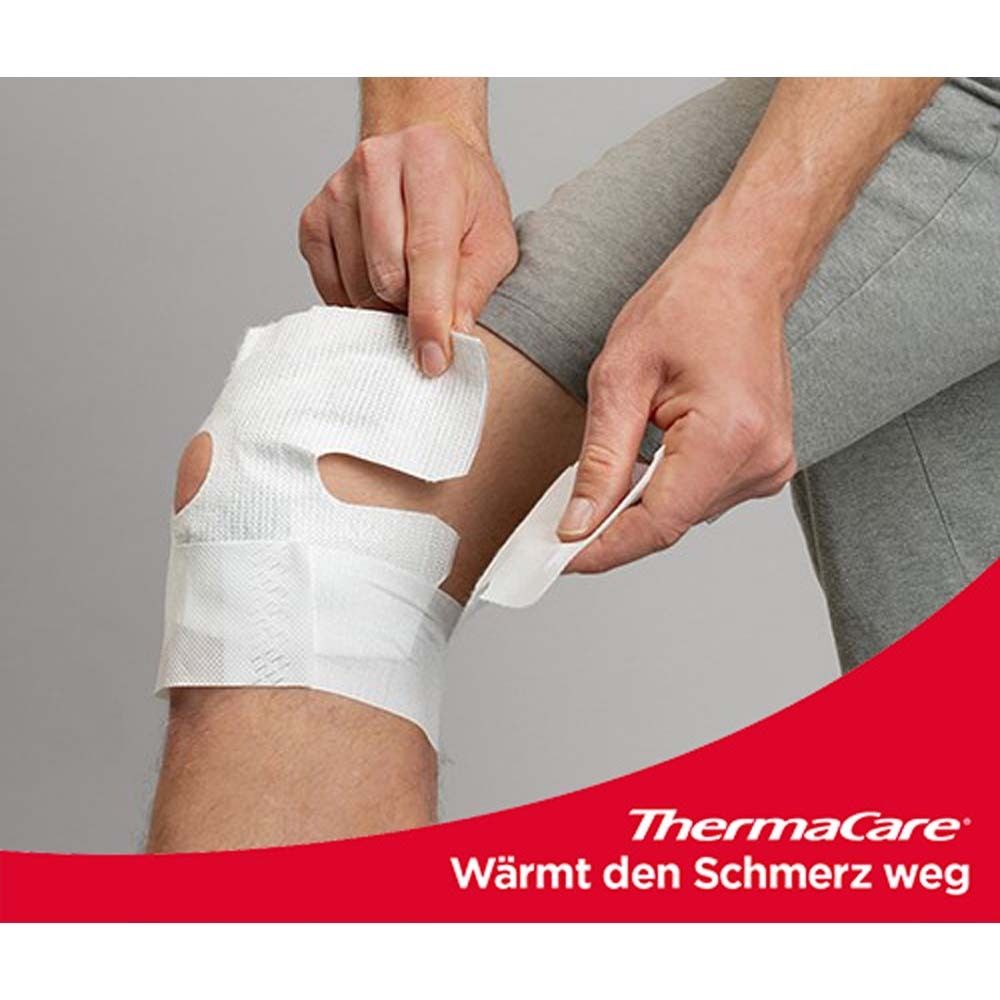 ThermaCare® Wärmeumschläge bei Knieschmerzen, gegen Osteoarthrose & Verspannungen