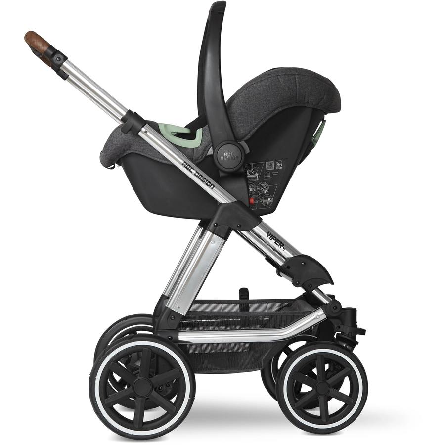 ABC DESIGN Babyschale Tulip Asphalt Diamond Edition Kollektion 2023
