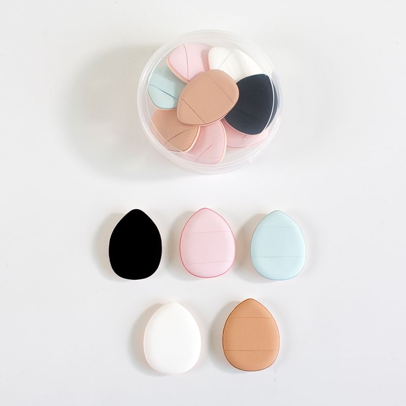 Candy Drop - Mini vingerpoederdons / Etui / Set (Diverse ontwerpen)