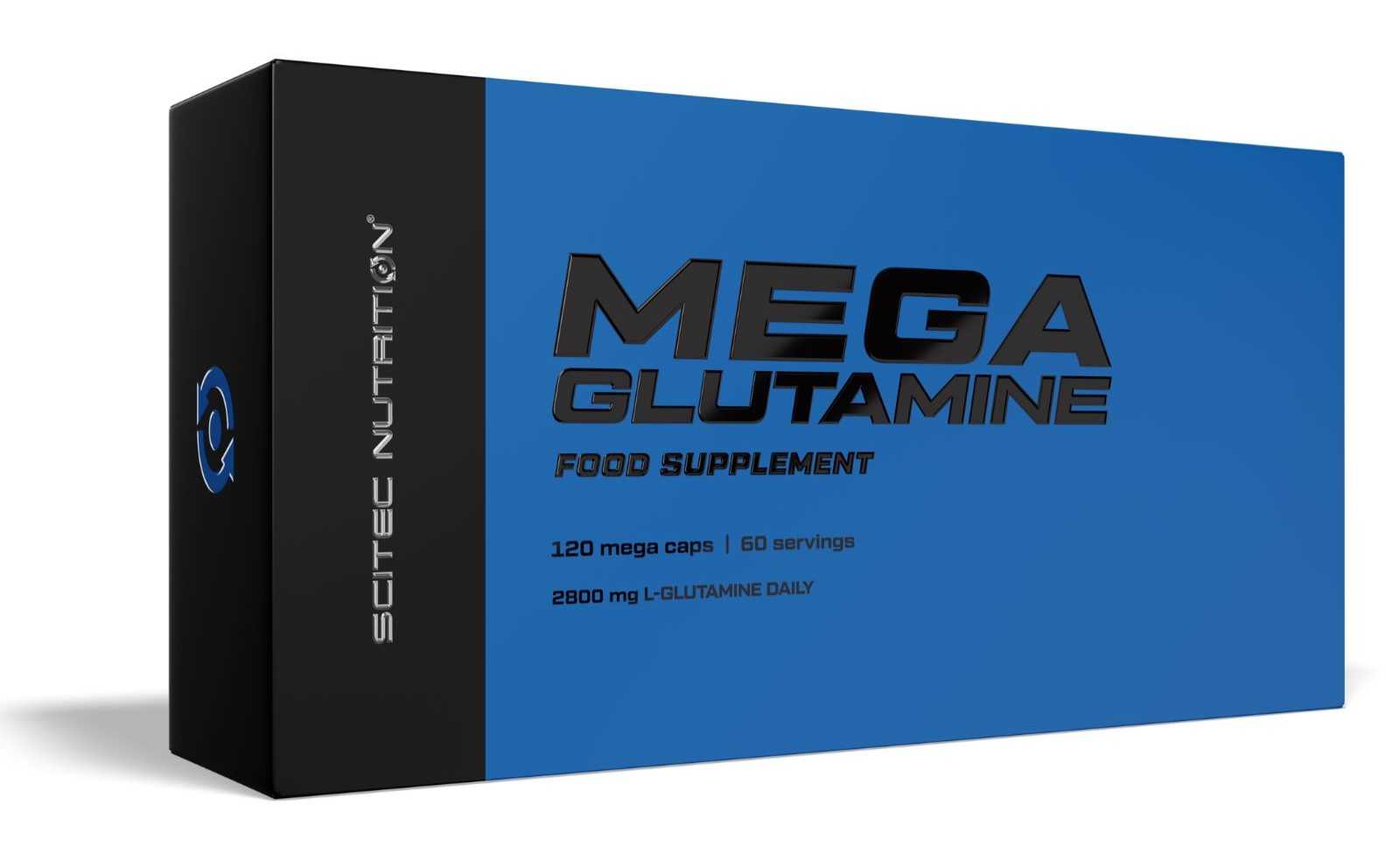 Scitec Nutrition Mega Glutamina 120 cápsulas