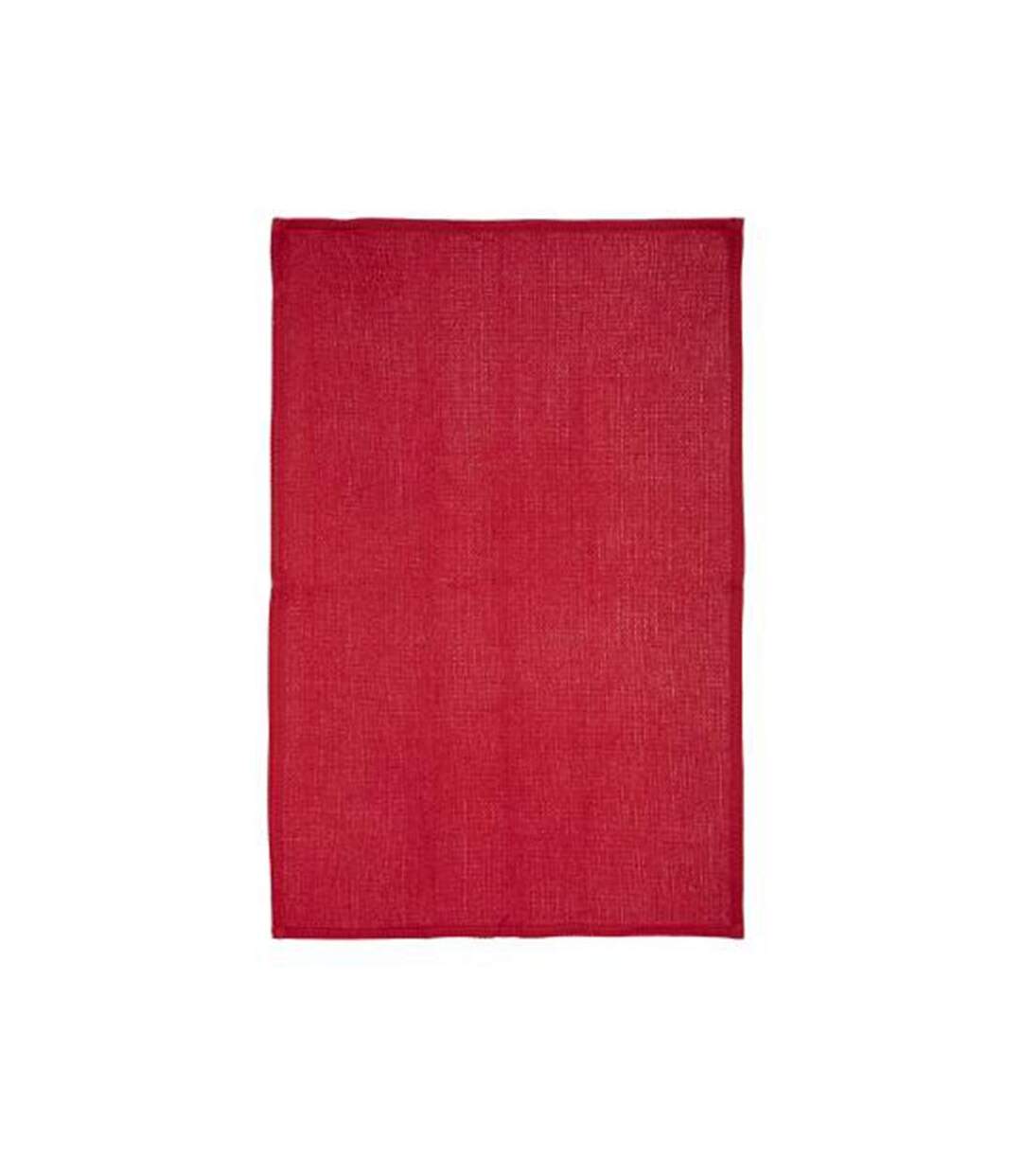 Lot de 3 Torchons Imprimé 45x70cm Rouge