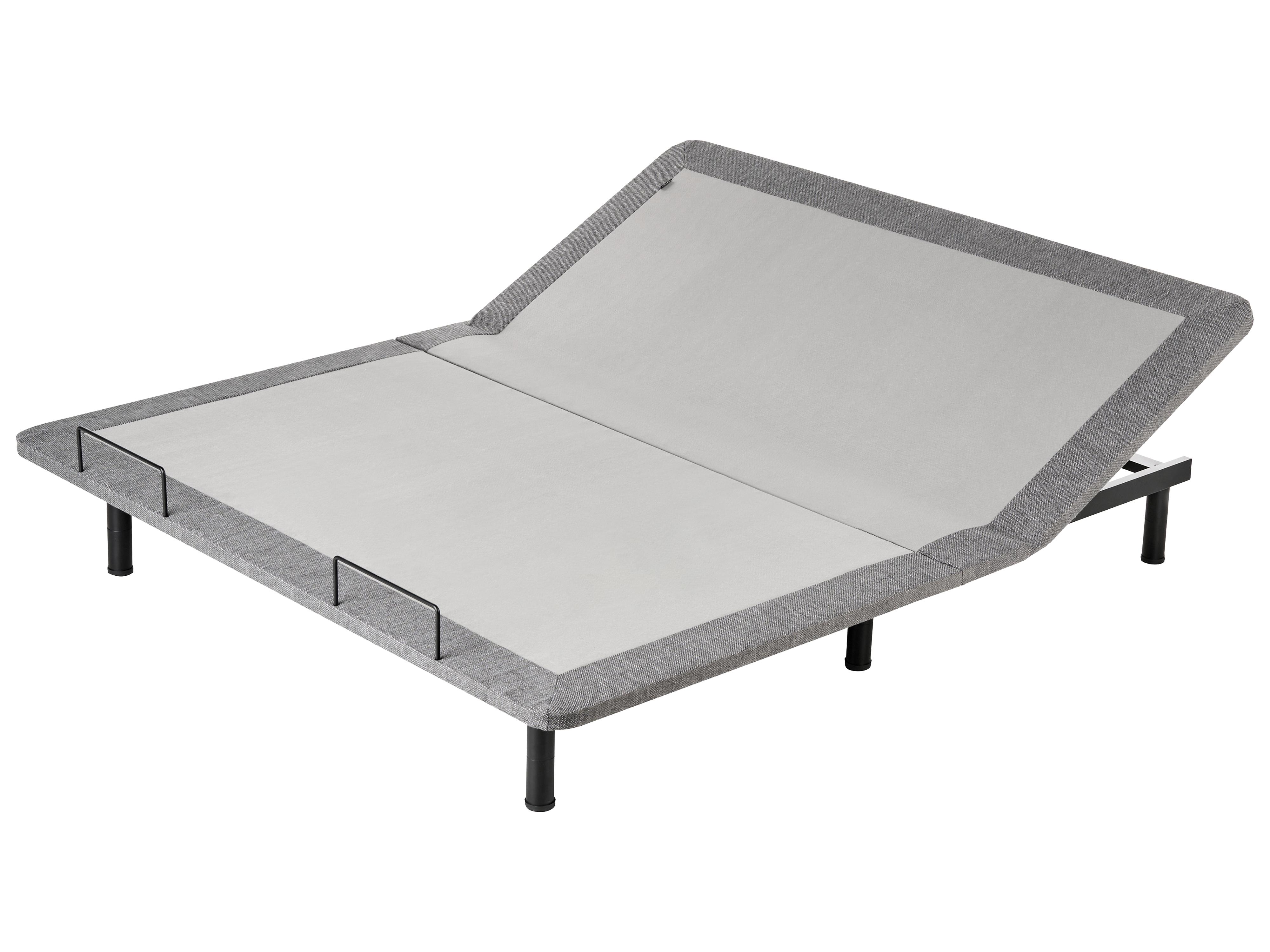 Elektrisch verstelbaar bedframe BRUNOY 180 x 200 cm Grijs