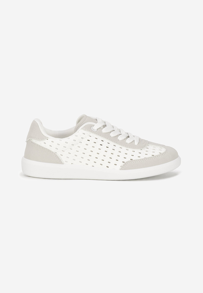 Baskets pour femme blancs Heliana