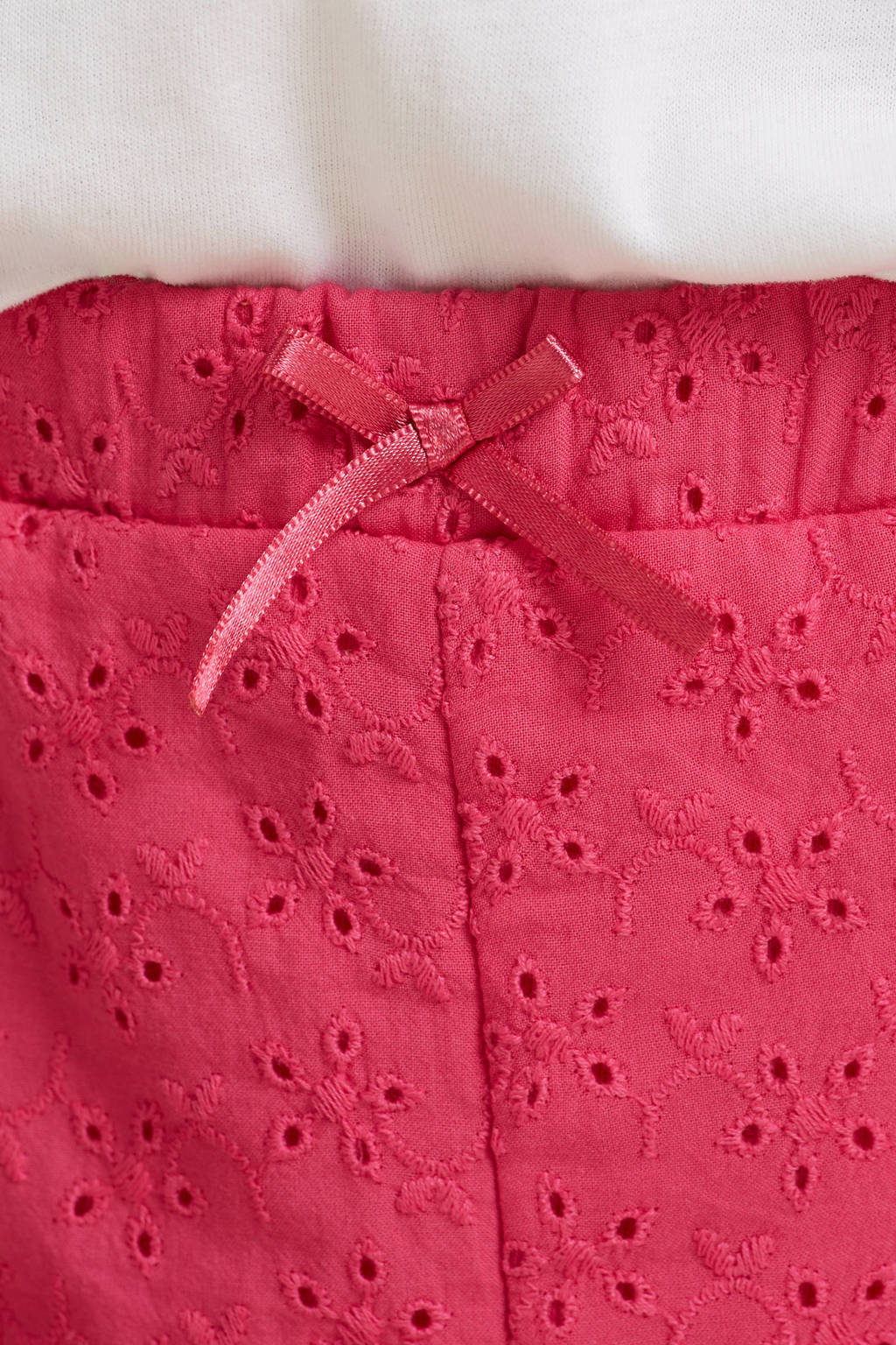 anytime broderie short roze