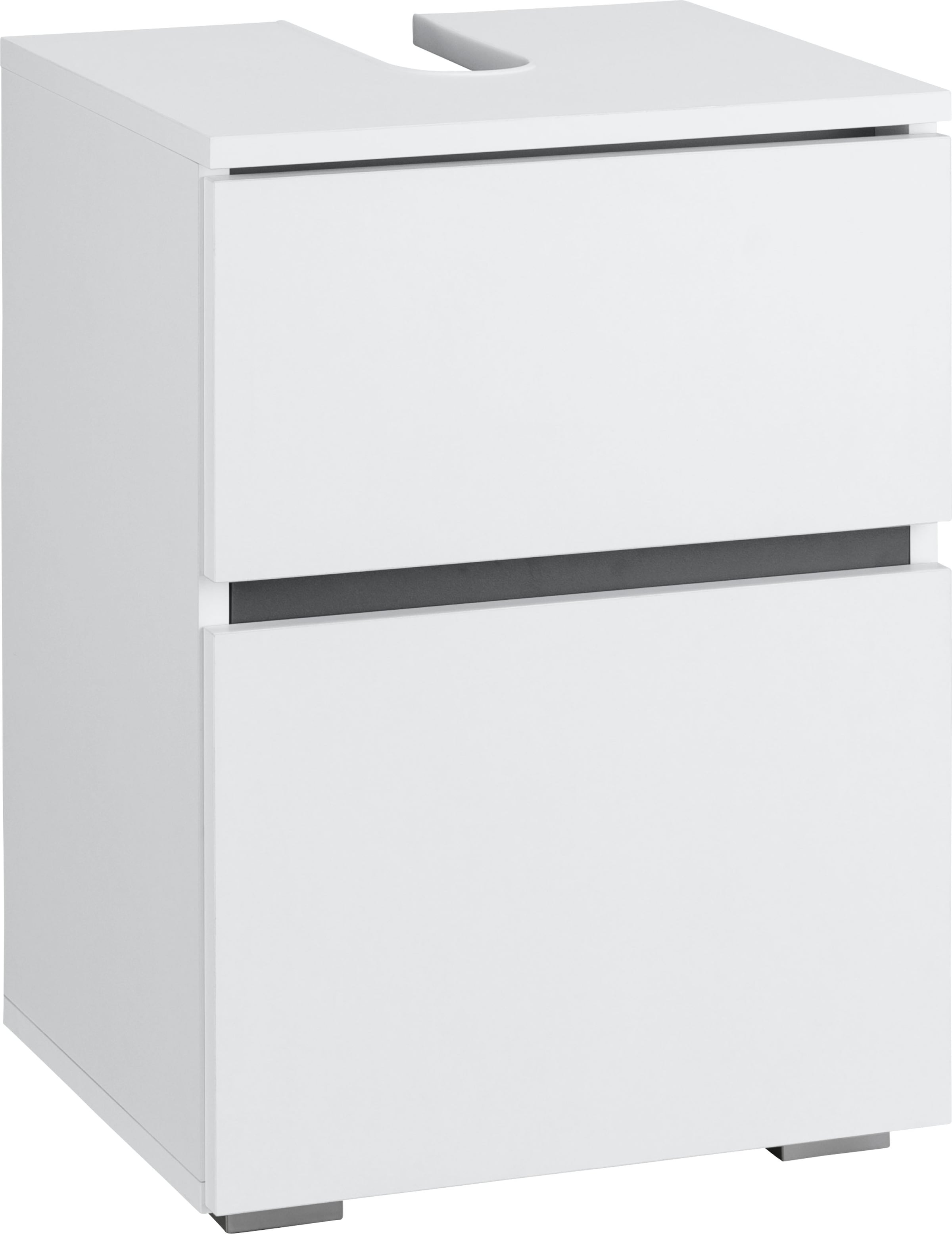 Home affaire Waschbeckenunterschrank »Wisla« Siphonausschnitt, Breite 40 cm, Höhe 55 cm