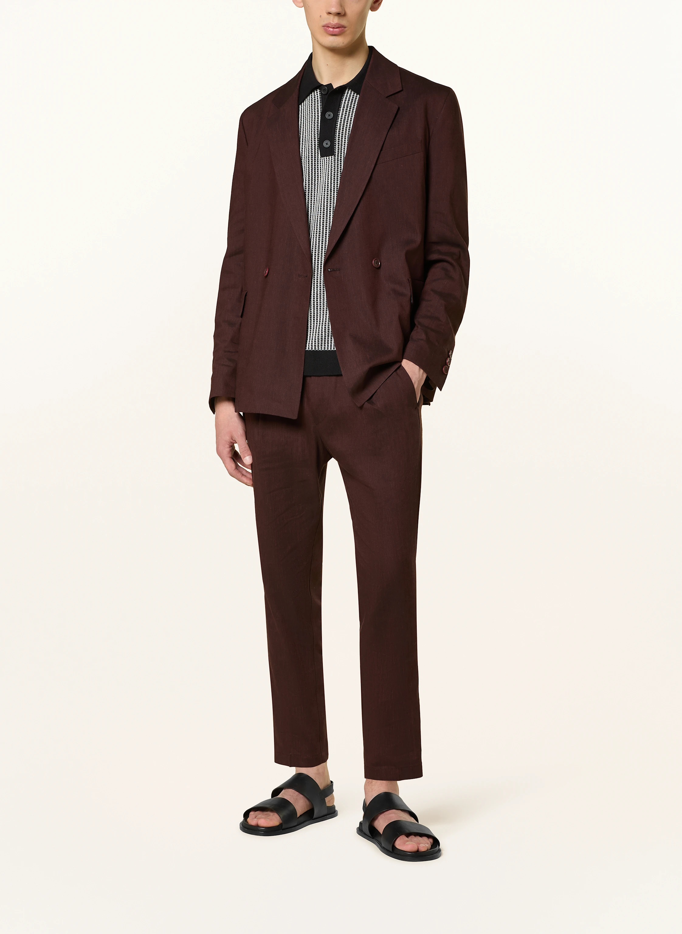 DRYKORN Sakko TYDO Slim Fit mit Leinen