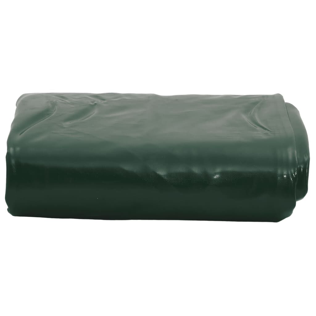 vidaXL Afdekzeil, groen, 1x2,5 m, 650 g/m²