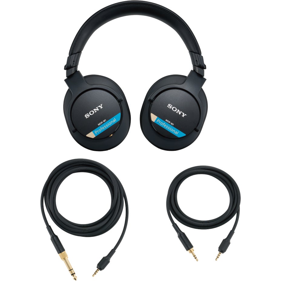 Sony MDR-M1 gesloten studio hoofdtelefoon