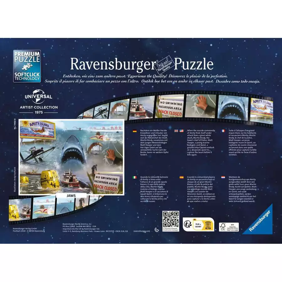 Ravensburger Jaws bunt