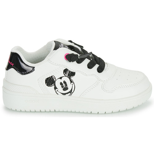 Geox - J WASHIBA GIRL - Blanc / Noir