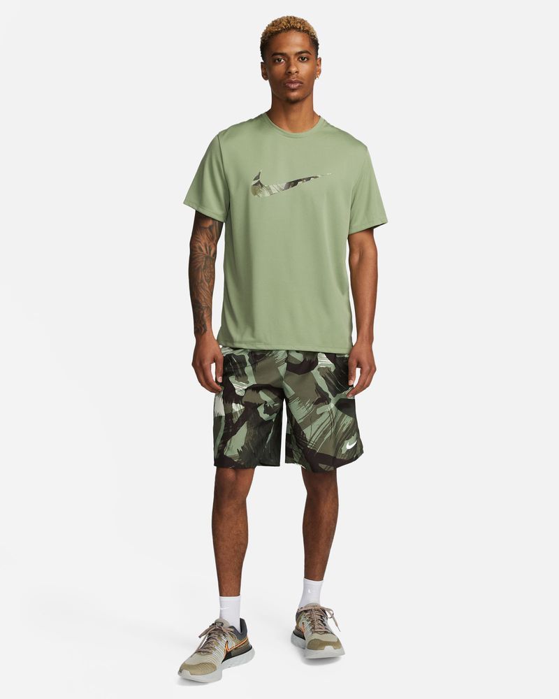 T-shirt de running Nike Miler Vert pour homme