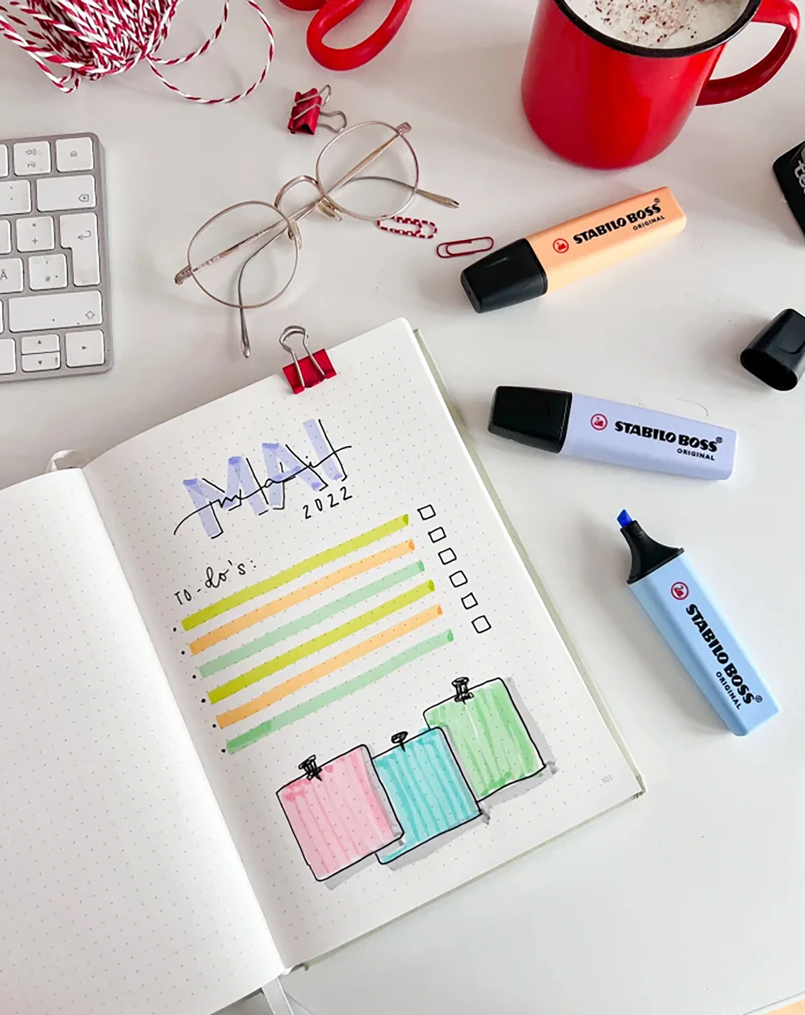 Textmarker STABILO® BOSS ORIGINAL Pastel 15er Pack