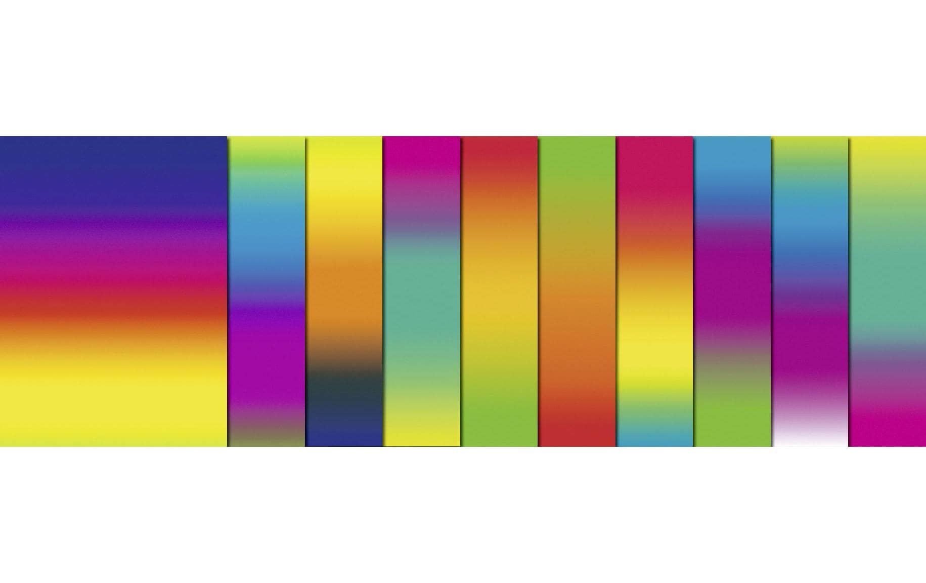 Tonzeichenpapier 23 x 33 cm RegenbogenverlaufTonzeichenpapier in Regenbogenfarben