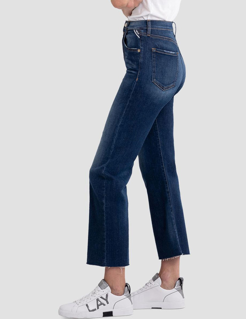 REPLAY JEAN FEMME TAILLE HAUTE REYNE MEDIUM BLUE 311