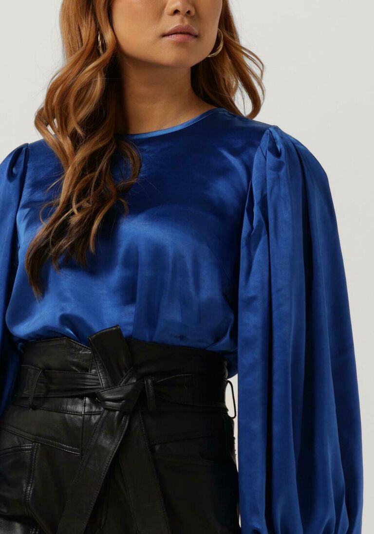 LOLLYS LAUNDRY blauwe lollys laundry blouse bergen blouse