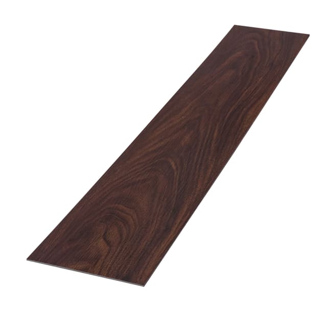 Deluxe PVC selvklæbende vinylgulv rødbrun ML-Design